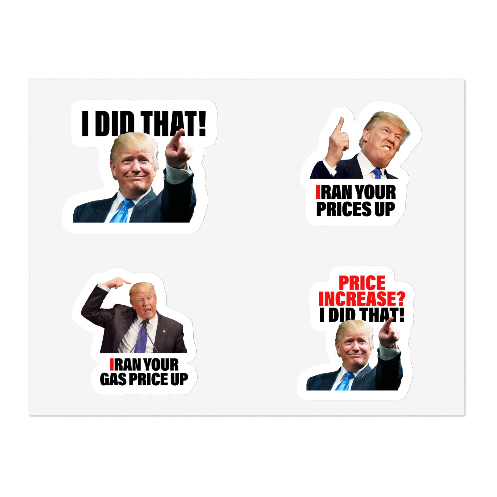 Political Sticker Sheet — 10 Sheets per order
