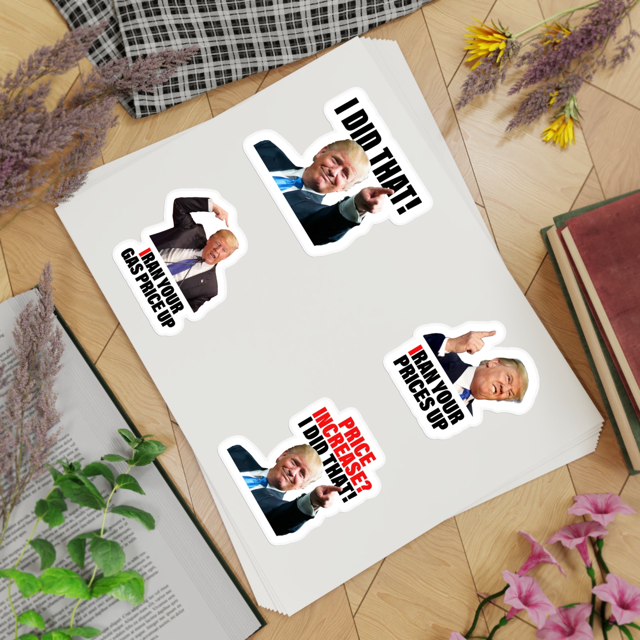 Political Sticker Sheet — 10 Sheets per order