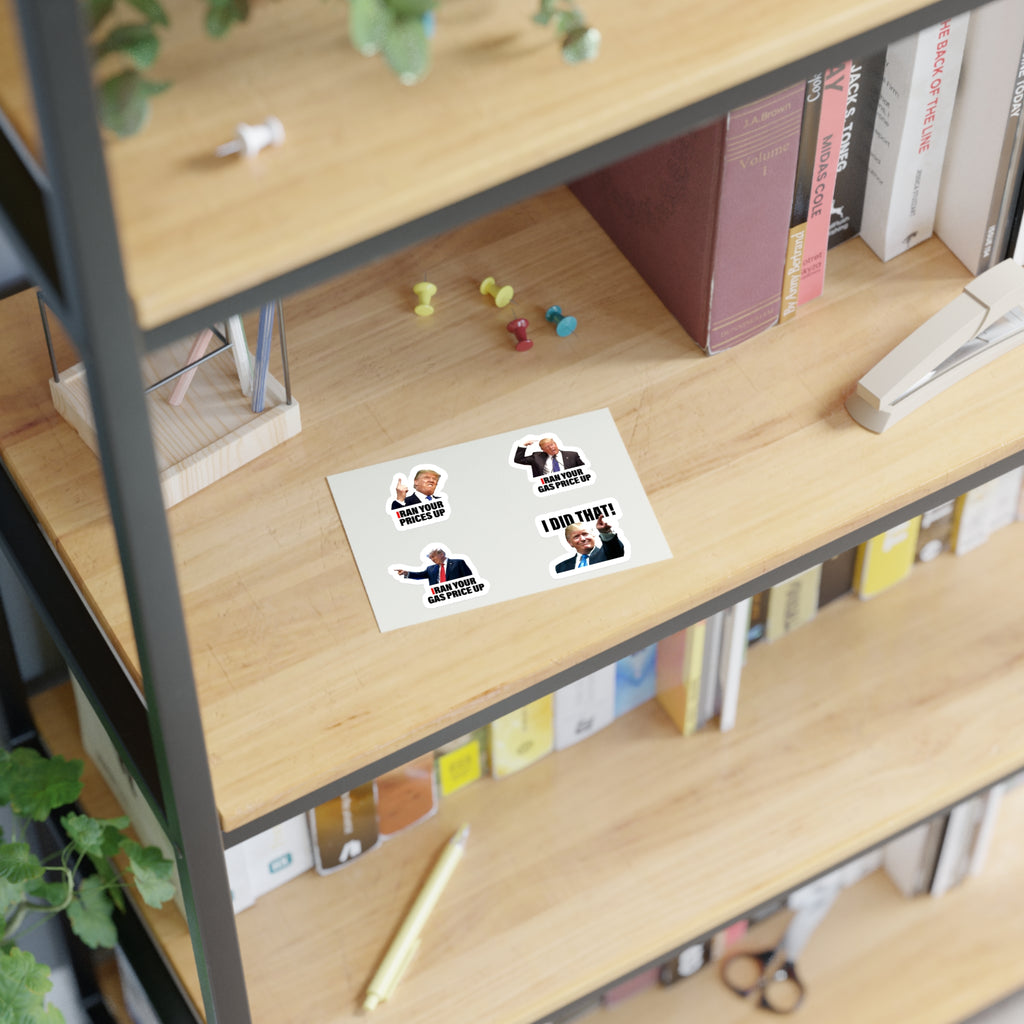 I Ran Your Prices Up Sticker Pack