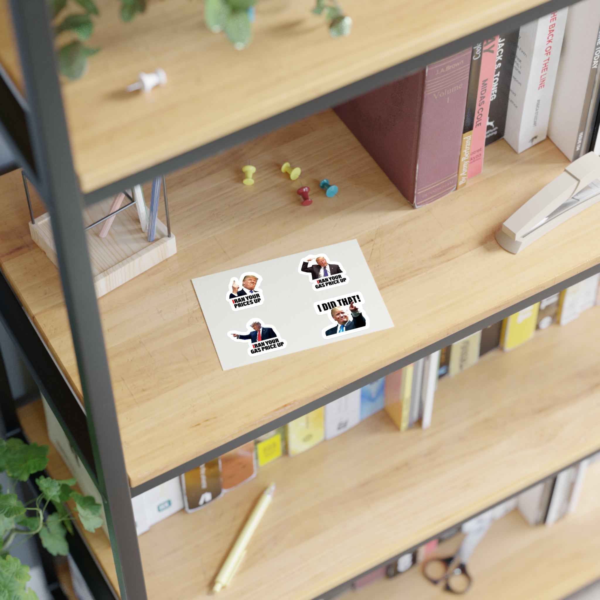 I Ran Your Prices Up Sticker Pack