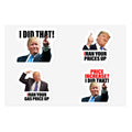 Political Sticker Sheet — 10 Sheets per order